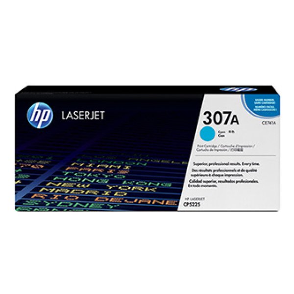 Toner HP CE741A azurový (7 300 stran)