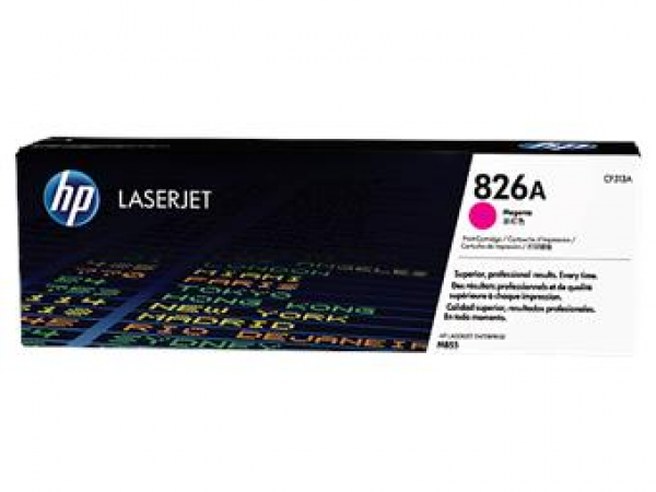 Toner HP CF313A, HP 826A purpurový (31 500 stran)