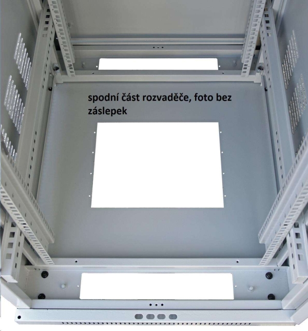 LEXI-Net 19" stojanový rozvaděč 37U 600x800 rozebiratelný, ventilační jednotka, termostat, kolečka, 600kg, sklo, šedý