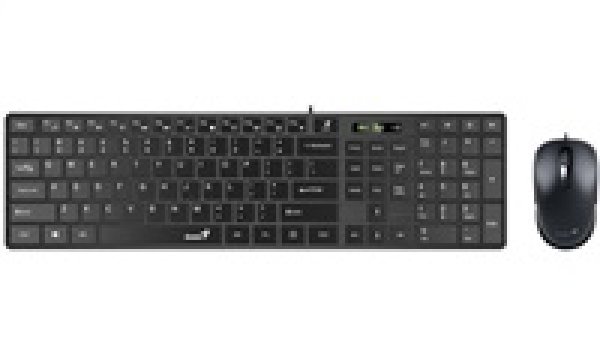 Genius set klávesnice + myš SlimStar C126 CZ+SK
