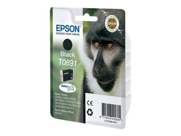 Náplň EPSON C13T08914011 černá (5,8 ml)