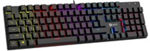 C-TECH Morpheus RGB/Drátová USB/CZSK-Layout/Černá