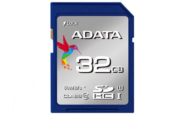 Adata/SD/32GB/50MBps/UHS-I U1 / Class 10