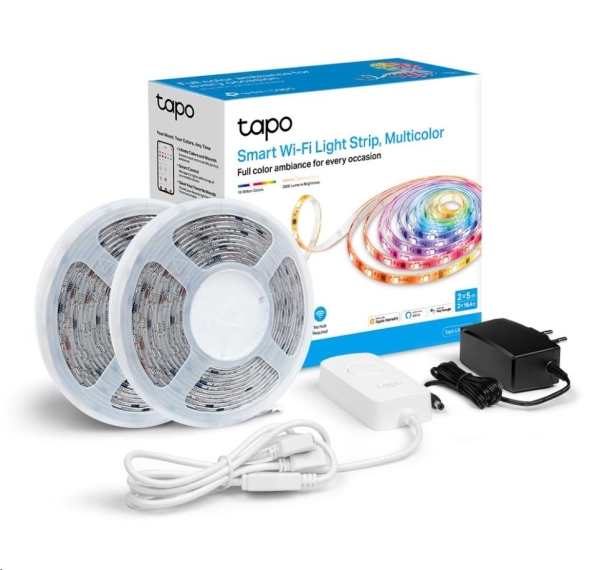 TP-link chytrá LED páska Tapo L930-10 barevná 2x5m, 2000lm, voděodolná