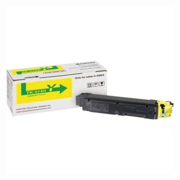 Toner KYOCERA TK-5140, 1T02NRANL0 žlutý (5 000 stran)