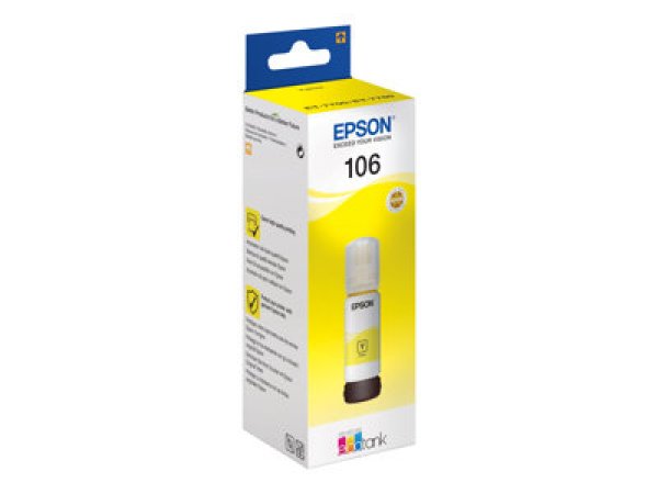 Náplň EPSON C13T00R440, 106 žlutá (70 ml)