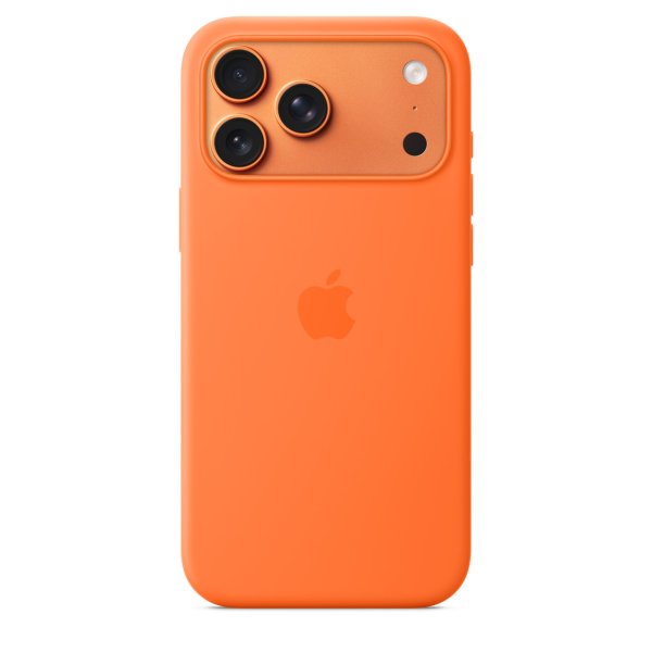 iPhone 17 Pro Max Silicone Case with MS – Orange?v=1759830717