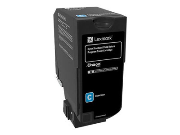 Toner Lexmark 74C2SC0 azurový