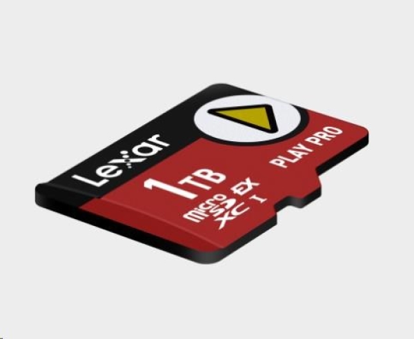 Lexar paměťová karta 1TB PLAY PRO microSDXC™ Express 7, čtení/zápis 900/600 MB/s 