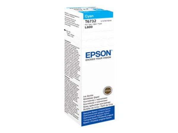 Náplň EPSON C13T67324A azurová (70 ml)