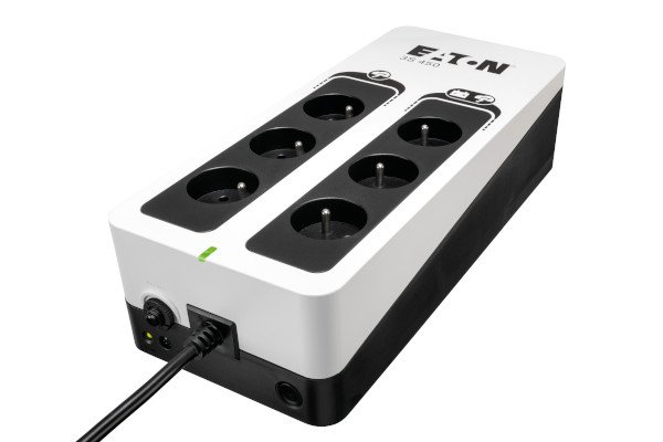 Eaton 3S 450 FR, UPS 450VA / 270W, 6 zásuvek (3 zálohované), české zásuvky