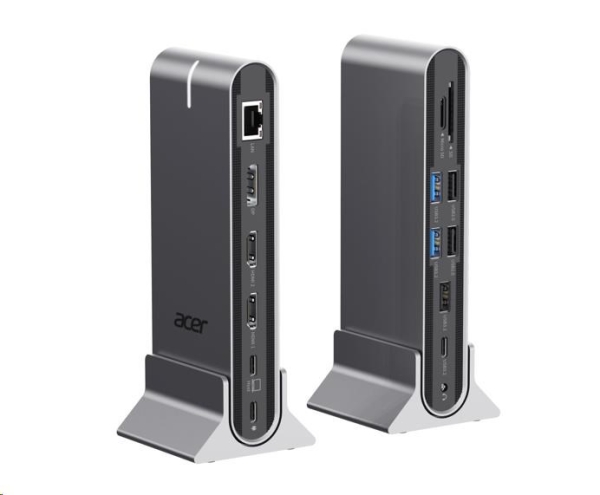 ACER 15in1 USB Type-C Universal Mini-dock: Host interface: USB-C, 2x USB-A 2.0, 1x USB-A 3.2 Gen2, 1x USB-A 3.2 Gen1, 1