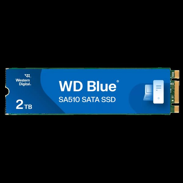 WD BLUE SSD 3D NAND WDS200T3B0B 2TB M.2 SATA, (R:560, W:530MB/s)