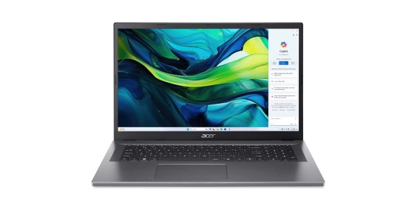 ACER NTB Aspire Go 17 (AG17-31P-C3RA),N150,17.6"FHD,4GB,128GB UFS,Intel Graphics,W11H in S,Gray