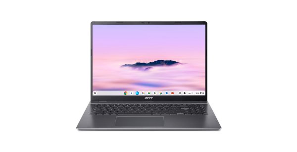 ACER NTB Chromebook Plus 516 (CB516-1HT-31UE),iCore 3 100U,16" 1920x1200,8GB,256GB SSD,Intel Graphics,Chrome OS,Gray