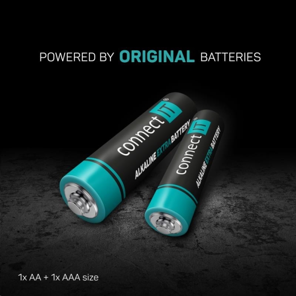 CONNECT IT Combo bezdrátová bílá klávesnice + myš, CZ + SK layout