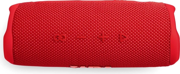 JBL Flip 6 Red přenosný vodotěsný Bluetooth reproduktor, IP67, 12 hodin přehrávání, ochrana USB nabíjení, červená