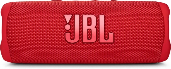 JBL Flip 6 Red přenosný vodotěsný Bluetooth reproduktor, IP67, 12 hodin přehrávání, ochrana USB nabíjení, červená