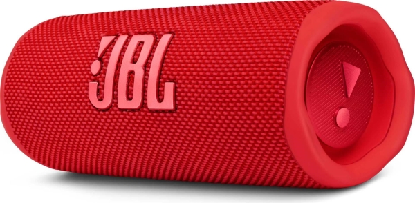 JBL Flip 6 Red přenosný vodotěsný Bluetooth reproduktor, IP67, 12 hodin přehrávání, ochrana USB nabíjení, červená