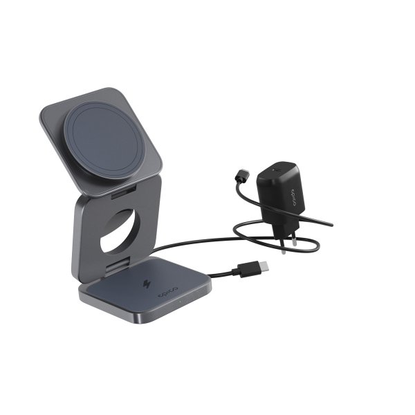 Epico UltraBase 3in1 Fold Mag+ stojánek EF30-šedá?v=1755466814