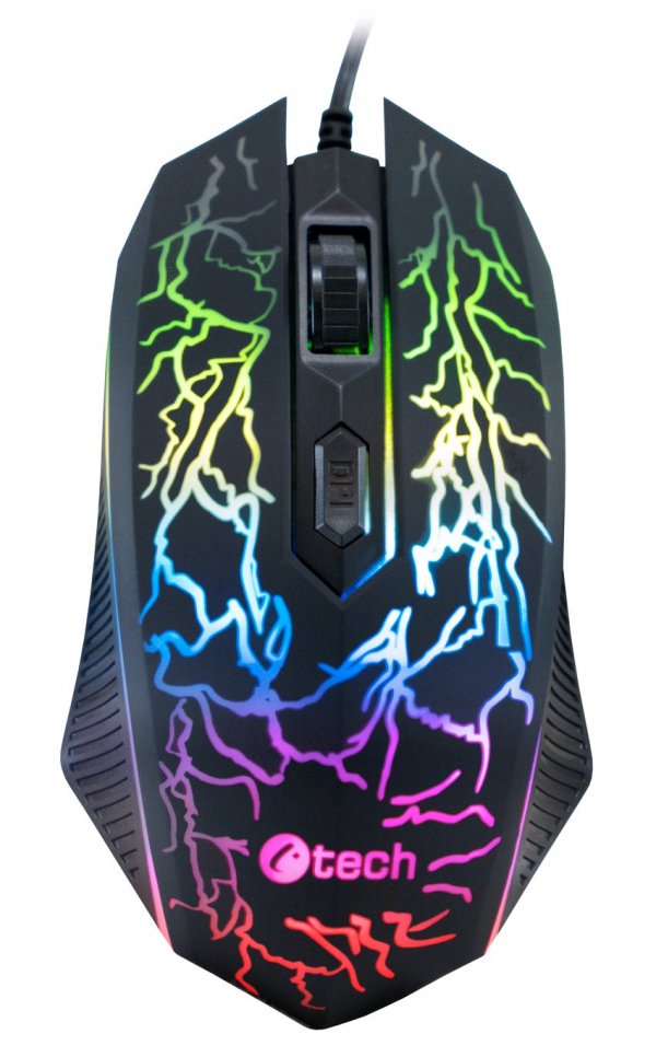 C-TECH Tychon/Herní/Optická/Drátová USB/Černá?v=1754038757