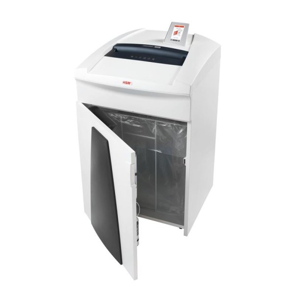 Skartovací stroj HSM SECURIO P36i - P4, řez na částice
