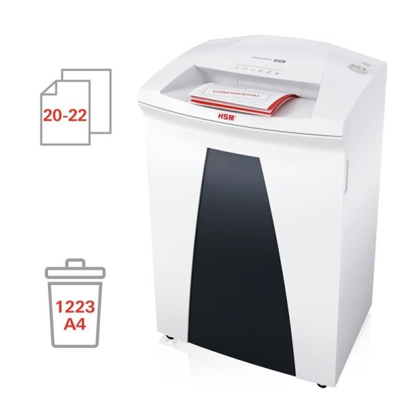 Skartovací stroj HSM SECURIO B34 - P4, řez na částice 4,5 x 30 mm