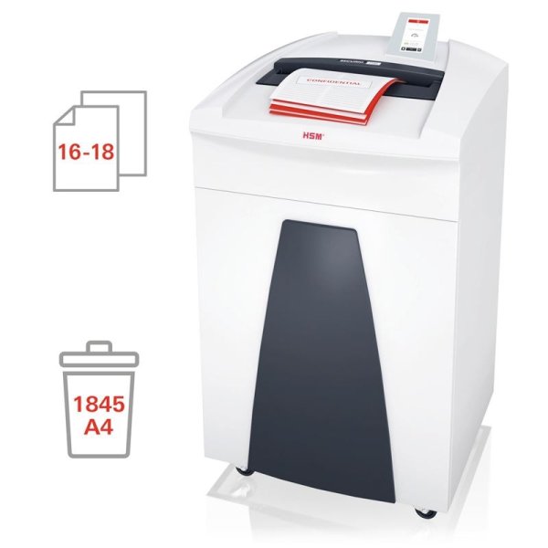 Skartovací stroj HSM SECURIO P44i - P5, řez na mikročástice 1,9 x 15 mm