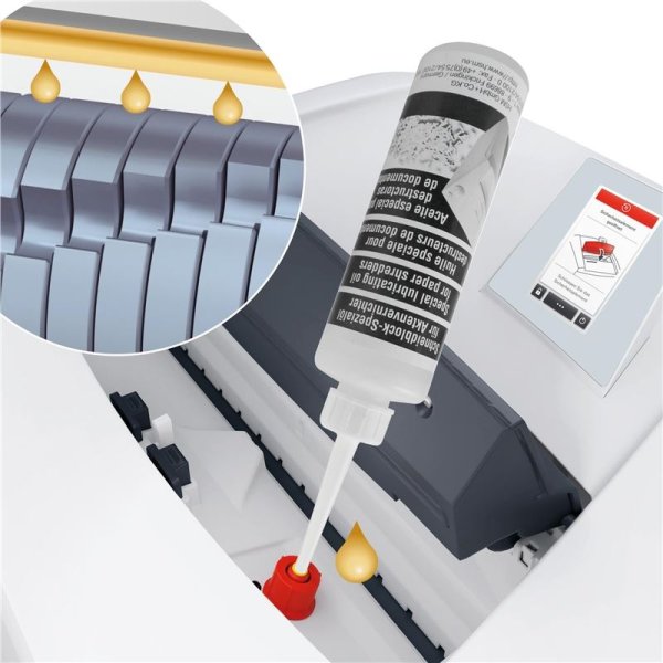 Skartovací stroj HSM SECURIO P44i - P5, řez na mikročástice 1,9 x 15 mm