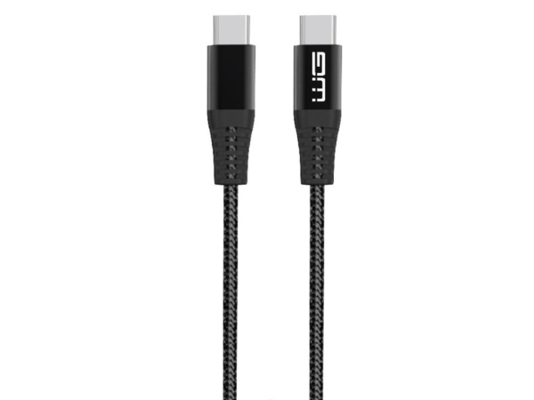 WG - Datový kabel Type-C na Type-C, 2 metry, černá