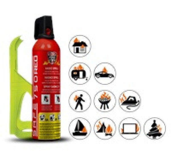 Safe SET Hasicí sprej 750 RED + držák 75F?v=1759998782