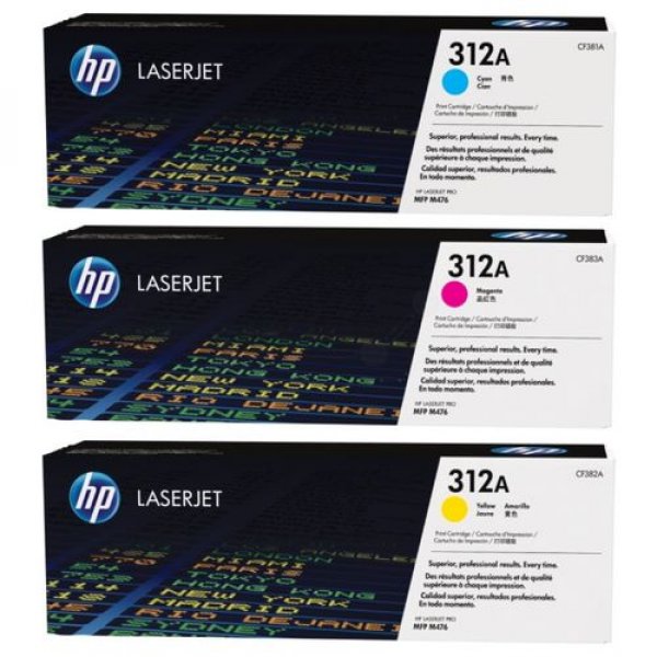 Toner HP č.312A CF440AM CMY sada