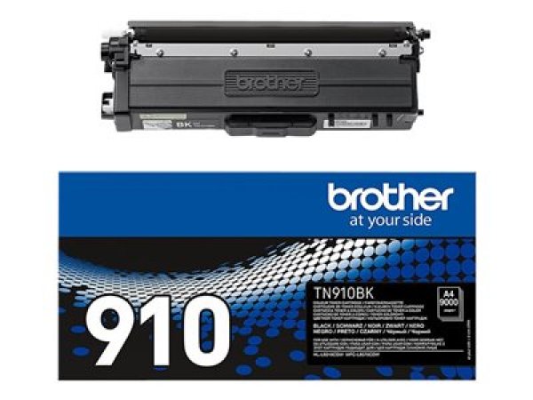 Toner BROTHER TN-910BK černý (9 000 stran)