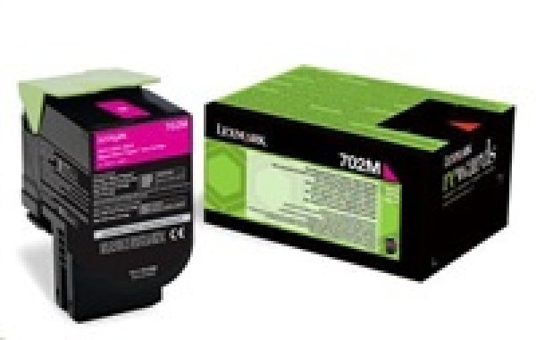 Toner LEXMARK 70C20M0 purpurový (1 000 stran)