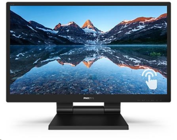 Philips MT IPS LED 23,8" 242B9T/00 - IPS panel, 1920x1080, 50M:1, 250cd, HDMI, D-Sub, DVI-D, DP, USB, repro, touch