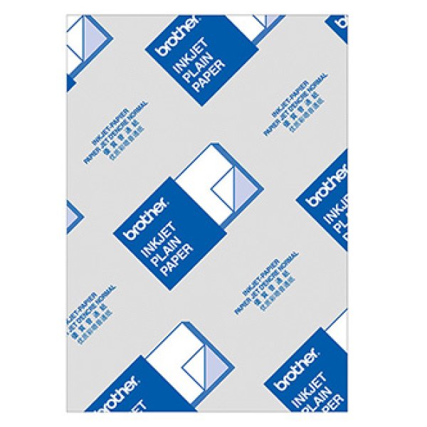 Brother Plain Paper, papír, matný, bílý, A4, 72.5 g/m2, 250 ks, BP60PA, inkoustový