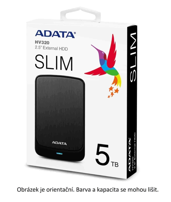 ADATA HV320/1TB/HDD/Externí/2.5''/Černá/3R