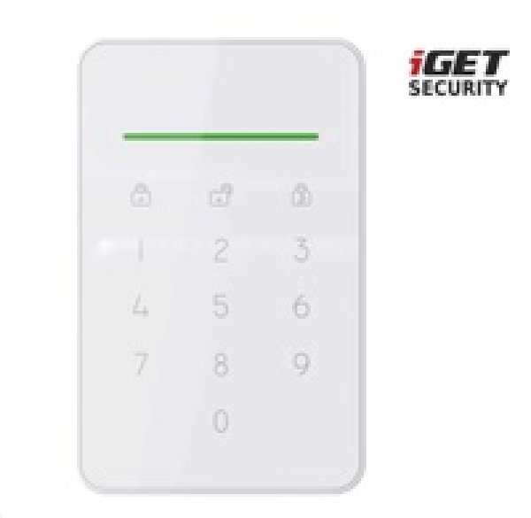 iGET SECURITY EP13 - bezdrátová klávesnice s RFID čtečkou pro alarm M5