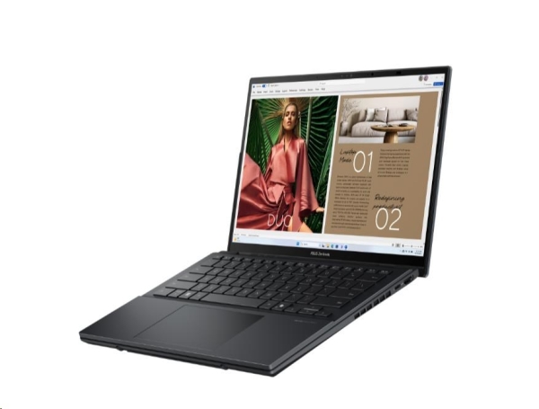 ASUS Zenbook Duo UX8406CA-OLED166X, Core Ultra 9 285H, 2x14.0˝ 2880 x 1800/Touch, UMA, 32GB, SSD 1TB, W11Pro, pero, puzd