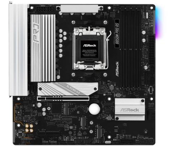 ASRock MB Sc AM5 B850M PRO RS, AMD B850, 4xDDR5, 1xDP, 1xHDMI, mATX