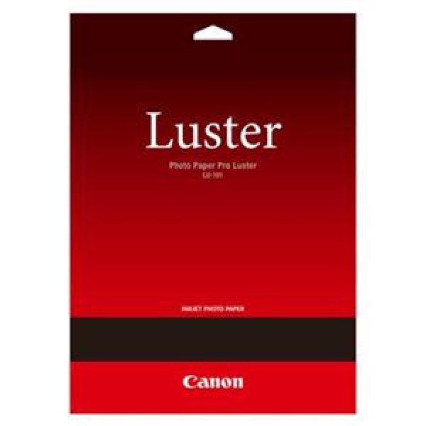 Canon Photo Paper Pro Luster LU-101 - Třpytivý - 260 mikronů - A4 (210 x 297 mm) - 260 g/m2 - 20 listy fotografický papír - pro PIXMA PRO-1, PRO-10, PRO-100, TS7450i