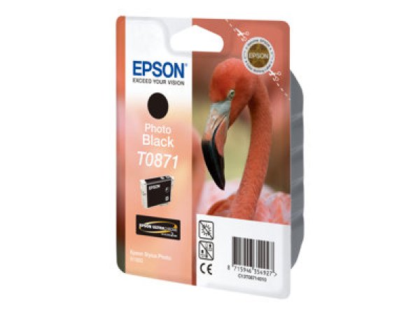 Náplň EPSON C13T08714010 foto černá (11,4 ml)