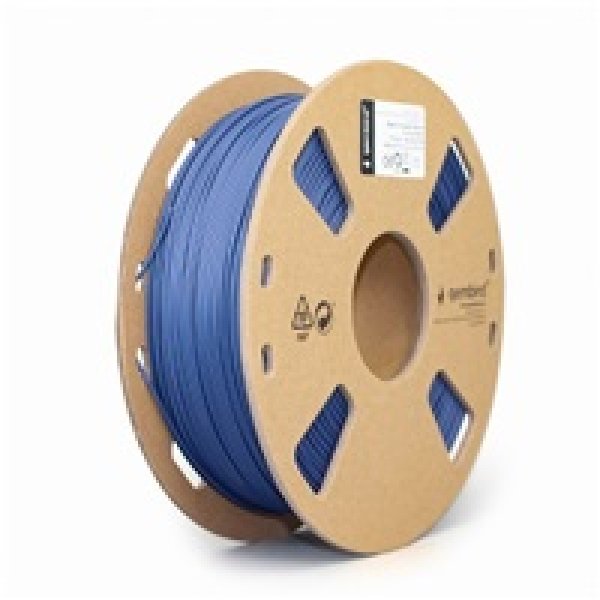 GEMBIRD Tisková struna (filament) PLA MATTE, 1,75mm, 1kg, modrá?v=1763160005