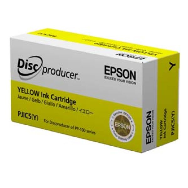 Náplň EPSON C13S020451, C13S020692, PJIC7, PJIC5 žlutá (31,5 ml)