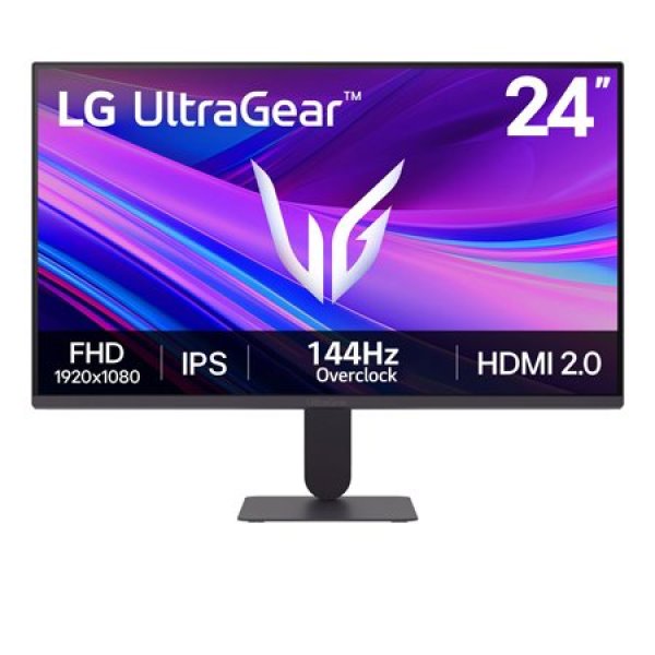 LG 24G411A-B 23.8"W IPS 1920x1080 5 000 000:1 5ms 250cd DP HDMI 144Hz