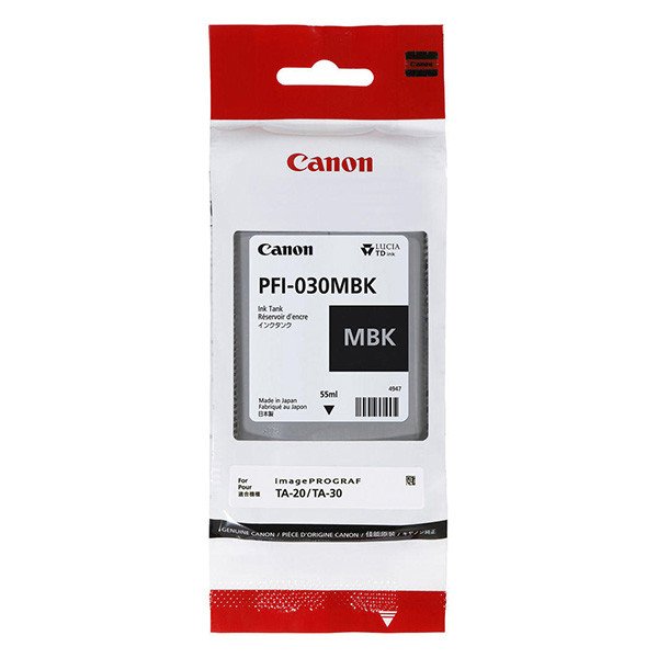 Náplň CANON PFI-030, 3488C001 matná černá (55 ml)
