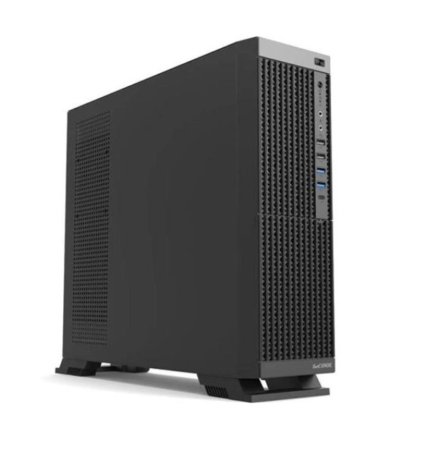 1stCOOL skříň COMPACT 2, Micro Tower, AU, USB 3.0, 1x 60mm Fan, černá