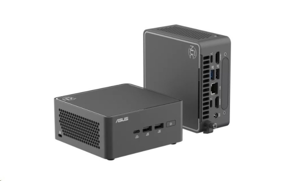 ASUS NUC 15 Pro RNUC15CRHI300002/Intel Core 3-100U/DDR5/USB 7x/LAN/WiFi/Intel Graphics/M.2/Tall/L6 Kit/EU power cord