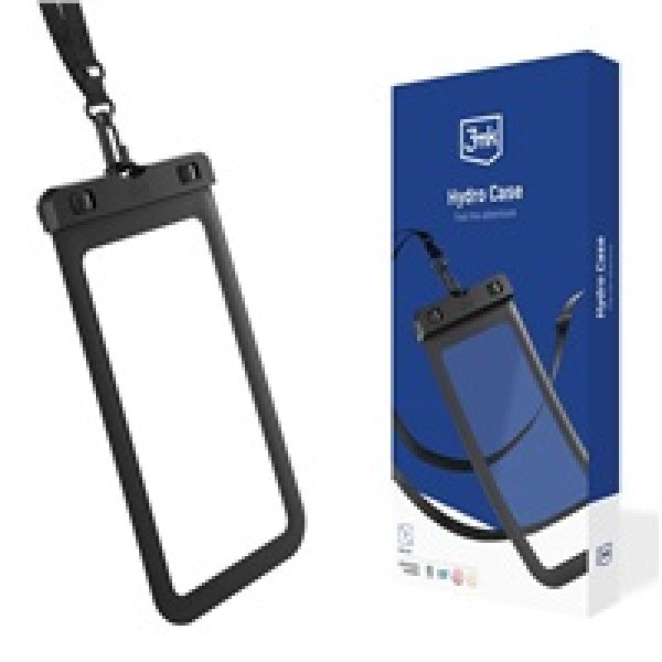 3mk pouzdro voděodolné Hydro case pro zařízení do 7", černá?v=1755466814