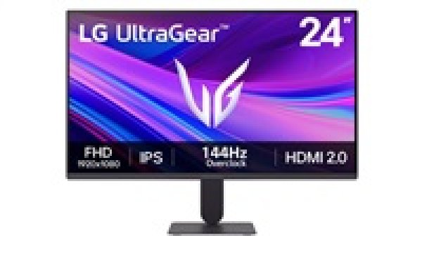 LG 24G411A-B 23.8"W IPS 1920x1080 5 000 000:1 5ms 250cd DP HDMI 144Hz